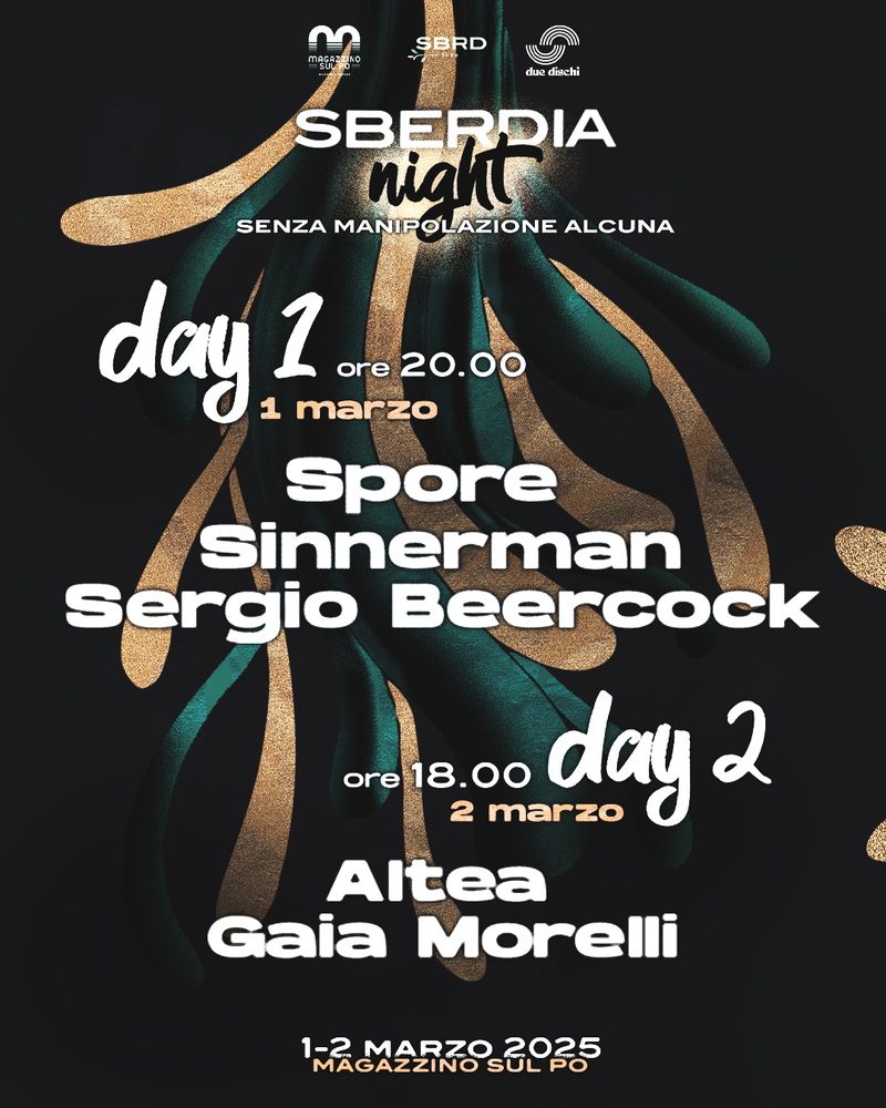 Locandina: Sberdia night 2025